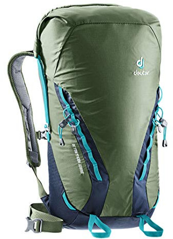 Deuter Gravity Rock&Roll 30 Rucksack, Khaki-Navy, 54 x 28 x 18 cm, 30 L