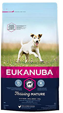 Other Eukanuba Thriving Mature Small Breed Chicken 2kg, clear