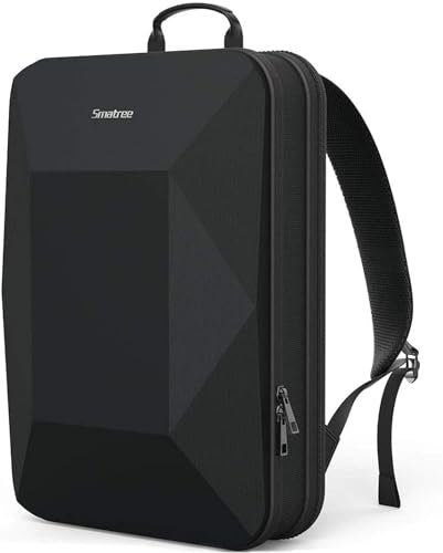 Smatree Business Travel Laptop Backpack for MacBook Pro 16 inch 2021 15.4 Inch 2019/2018/2017, Lightweight Computer Backpack Fit up 2 Laptops 13-15.4 Inch