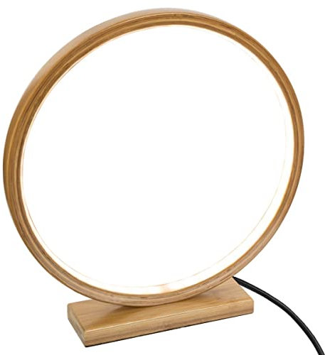 Atmosphera - Lampe LED Stela - bambou H32 cm