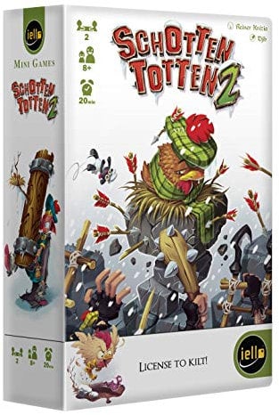 Iello , Schotten Totten 2 , Board Game , Ages 8+ , 2 Players , 20 mins Minutes Playing Time