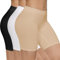 SIMIYA 3 Pack Anti Chafing Shorts Women Seamless Slip Shorts Women Chub Rub Long Briefs Underwear Boy Shorts Stretchy Safety Panty for Under Dresses Yoga Thigh Slimmers (Black+White+Nude,L)