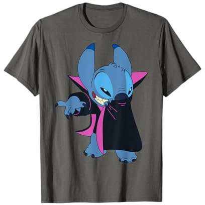Disney Lilo & Stitch Halloween Stitch Vampire Costume T-Shirt