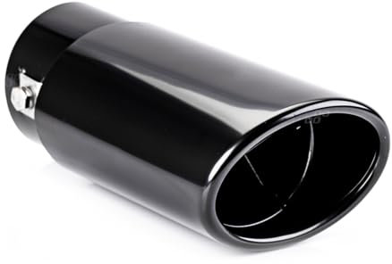 AMiO 02351 Auspuffblende Auspuffblende 65mm Edelstahl 63mm 86mm Schachtel