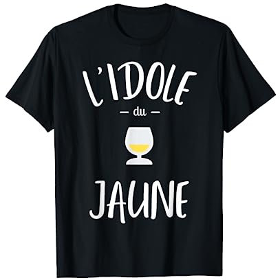 Cadeau Noel Humour Apéro Pastis Marseille L'idole Du Jaune T-Shirt