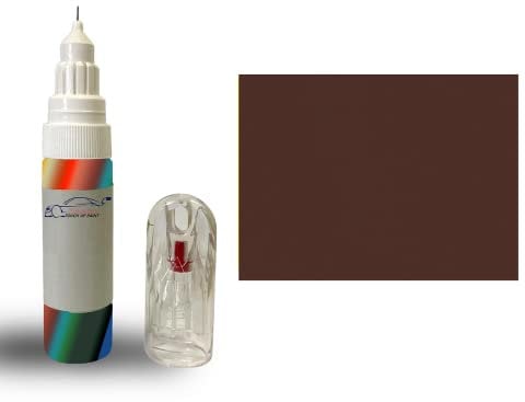 Xtremeauto RAL 8016 Mahogany Brown Pen Dull Matt Matte Touch Up Paint Brush Repair Scratch Upvc Pvc Metal Wood
