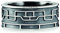 cai Herren Ring 925/- Sterling Silber Matt ohne Stein Silbergrau 132270756