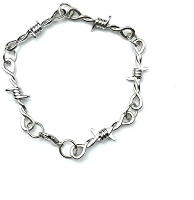 Dornen Hip-Hop Gothic Punk Stil Stacheldraht Kleine Dornenkette Männer und Frauen Harajuku Halskette Schmuck Geschenk