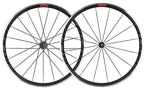 Generic Rennrad-Laufradsatz 700c 30 mm Felge 18/21 Löcher V/C-Bremse Schnellspanner-Laufradsatz für 7/8/9/10/11-fach Kassette Ultraleichte Kohlefaser