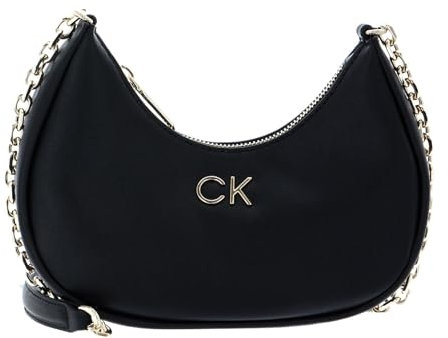 Calvin Klein Re-Lock Shoulder Bag SM CK Black
