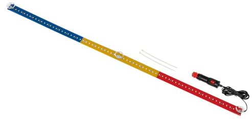 Bandera de tablero iluminada con led 90 cm, 72 Led, 24V - Rumanía