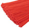 XINGO 1000 Piezas Rojo Bridas bridas para cables profesionales, 200mm x 4.8mm,Resistentes UV, Bridas para Cables Para Oficina, Hogar, Exteriores