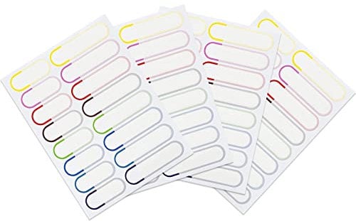 64pcs Baby Bottle Labels for Daycare,Waterproof Name Labels for Kids,Self-Laminating Write-On Waterproof Dishwasher Safe Self-Adhesive Label Stickers for School,Home Kitchen,Office Supplies