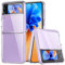 Verco Carcasa para Samsung Galaxy Z Flip 4, funda para Samsung Z Flip4, transparente, fina de silicona, transparente