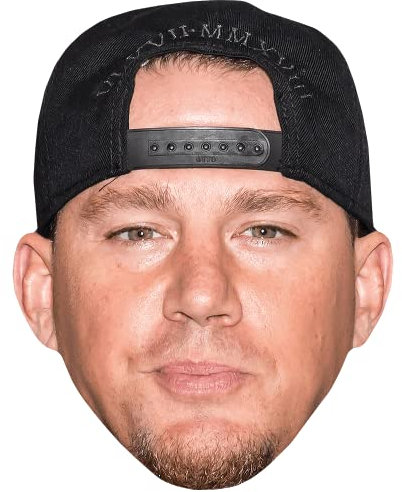 Channing Tatum (Cap) Maske aus Karton