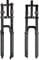 LUNJE Downhill-Mountainbike-Federgabel 27,5 29 DH/XC MTB-Luftgabel Federweg 150 Mm Zugstufe Einstellbar Gerade Doppelschultergabel QR 9 Mm (Size : 27.5inch)