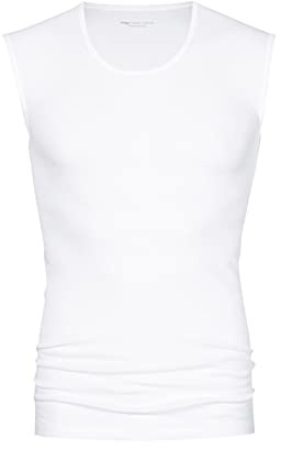Mey Herren Tanktop: Unterhemd mit Breiten Trägern und Rundhalsausschnitt, Körpernahe Passform ohne auftragende Nähte, 100% Peru-Pima Baumwolle, Serie Casual Cotton