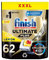 Finish Ultimate Plus Lemon Capsules Lave-vaisselle, 62