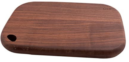 Point-Virgule planche apéro en noyer, idéale pour servir des amuse-bouches et du fromage, 22,5x15cm