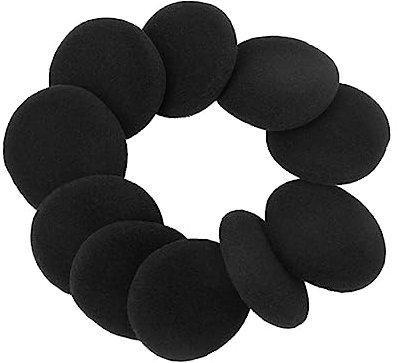 OSALADI 10st 40 Mm Headset-pad Ersatz-ohrpolster Ersatz-Headset-Schaumstoff 40 Mm Ohrabdeckungen Lautsprecherschaum 40mm Weicher Schaum Abdeckungen Für Ohrstöpsel Kopfhörer Kissenbezug