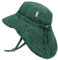 Jan & Jul Schnell Trocknender Baby Sonnenhut für Jungen mit Verstellbarem Riemen (M: 6-24 Monate, Forest Friends)