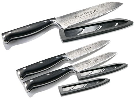 Genius Nicer Dicer Knife Professional Messer-Set 6-tlg.