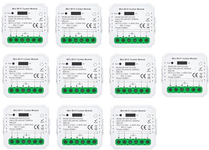 IDOR STORE Commutateur de volets roulants WiFi, Module de commande intelligent pour volets roulants électriques, Contrôle App Smart Life, Commande vocale (10)