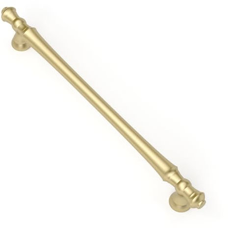 Coinkoly 10 Pack Brushed Gold Cabinet Pulls 160MM Hole Centers Kitchen Cabinet Handles Drawer Handles UK0001