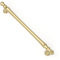 Coinkoly 10 Pack Brushed Gold Cabinet Pulls 160MM Hole Centers Kitchen Cabinet Handles Drawer Handles UK0001
