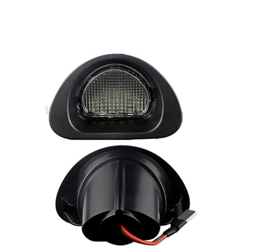 SGHFUVE Plate Light 2pcs Canbus LED License Number Plate Light For Peugeot 107 For Citroen C1 MK I 2005-2013 6340E2 6340 E2 Plate Lamp