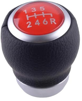 YYFHR 6-Gang-Auto-Schaltknauf, passend for Subaru, Impreza WRX STi 2015–2019, Getriebe-Schaltknauf Getriebeschalthebel