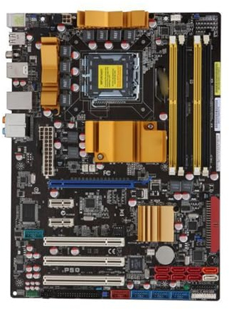 Motherboard Scheda madre desktop Fit For ASUS P5Q LGA 775 DDR2 RAM 16 GB USB2.0 SATA2 P45 NON integrata