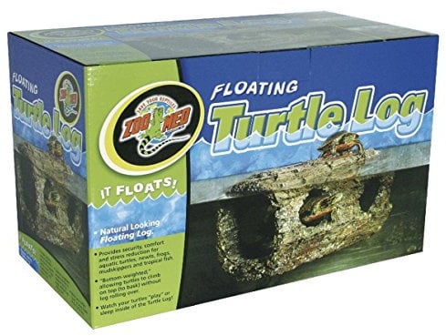 Zoo Med TA-40E Floating Turtle Log, schwimmendes Versteck für Wasserschildkröten, Amphibien