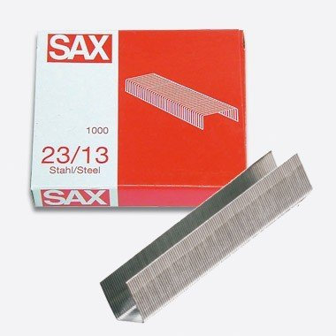 sax design 1-213-03 Sax Heftklammern 23/13 1000 St