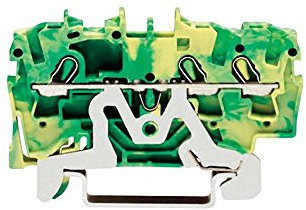 Wago 4-Leiter FV-PE-Klemme 4 qmm, 2002-1407