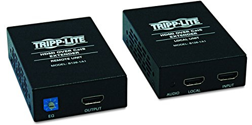 Tripp Lite HDMI over Cat5 Cat6 Extender Transmitter Receiver Video & Audio (B126-1A1)