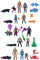 Guardians Of The Galaxy - 2-Pack Peter Quill (Star-Lord) + Gamora 7cm