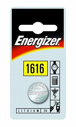 Energizer 10 Stück Blisterverpackungen mit 1 Batterie Lithium Taschenrechnern/Foto CR1616