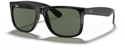 Ray-Ban Man Sunglasses Black Frame, G-15 Green Lenses, 55MM
