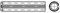 Online-Befestigungstechnik Spannstift, 4mm x 32mm, Federstahl, 100 Stück