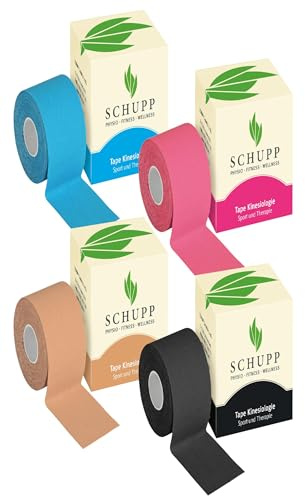 Schupp Kinesiologie Tape 5 cm x 5 m rot