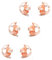 HYS Replacement Soft Silicone Ear Buds Medium Earmold for Walkie Talkie Air Acoustic Earpiece Headset (3*M)