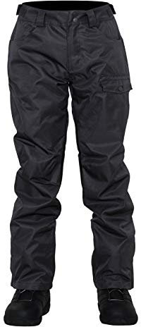 Claw Hammer Adults Snow Ski Pants Salopettes Trousers (XL, Endurance 8K / 8K (Black))