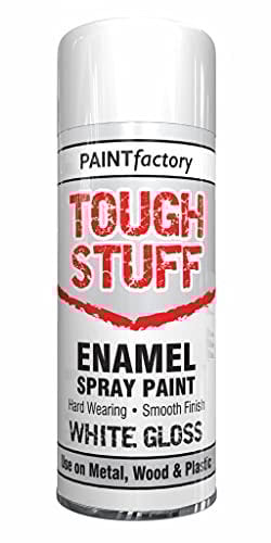 Paint Factory Enamel Paint White Gloss, 400 ml
