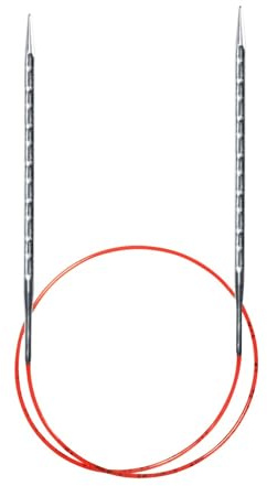 addiNovel Square Circular Needle 100cm x 5.5mm, Red