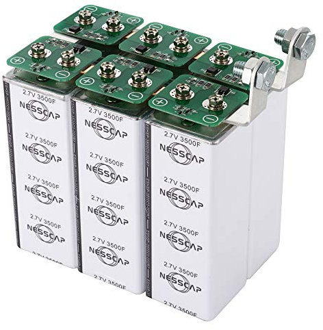 NESSCAP 16V 583F super capacitor graphene car audio amplifier 12V engine start ultracapacitor automotive battery cases