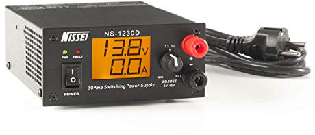 Fuente de alimentación DC, Digital, Regulable y conmutada NISSEI NS-1230D