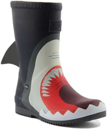 Joules Jnr Stivali da Pioggia Avvolgibili Nvyshrk 9 UK