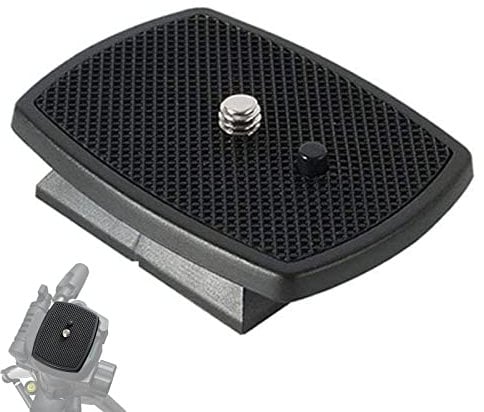 Olakin Piastra a Sgancio Rapido per Fotocamera, Piastra a Rilascio Rapida con Filettatura 1/4, Plastica ABS Piastra a Sgancio Rapido Universale per Treppiede