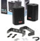 2 CASSE BOSS AUDIO SYSTEMS MR4.3B 3 vie nere 100 watt rms 200 watt max impermeabili per interni esterni + staffe di montaggio, a coppia